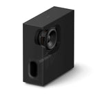Sony BRAVIA Sub 7 Wireless Subwoofer front and side view angled left and down graphic showing internal speakers
