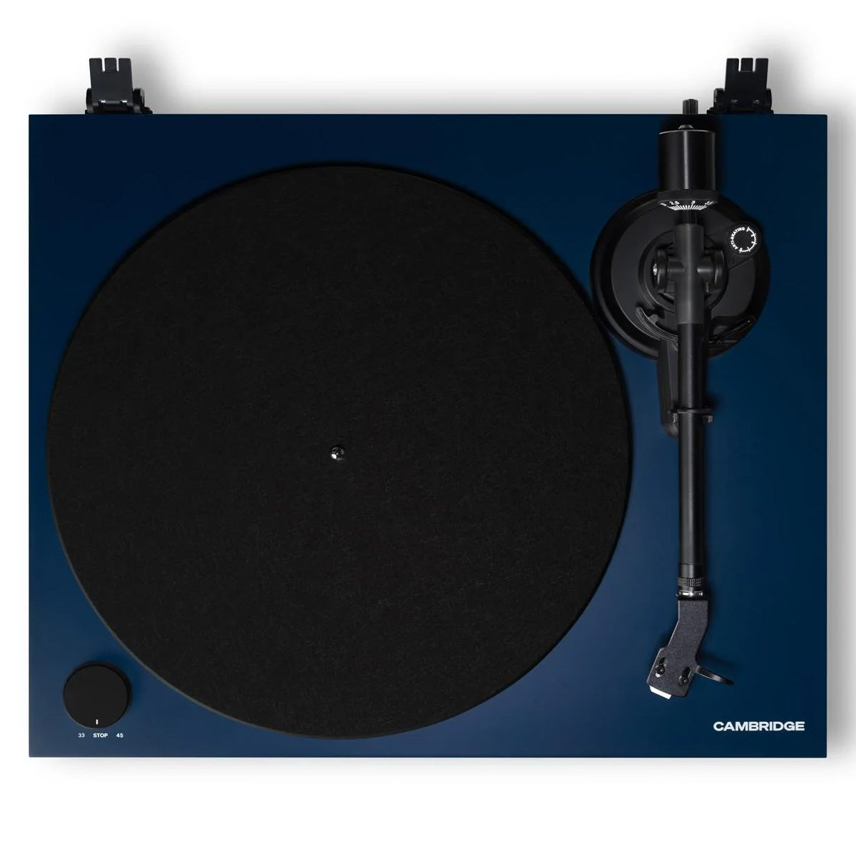 Cambridge Audio Spira Bluetooth Turntable Blue top view