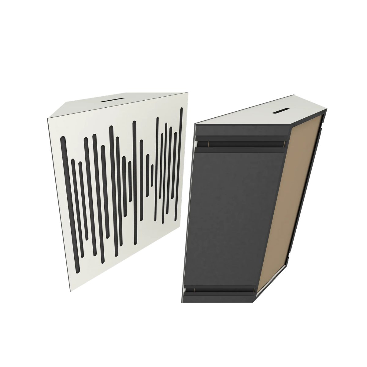 White Vicoustic Super Bass Extreme Ultra Bass Trap Panel - Box of 2 