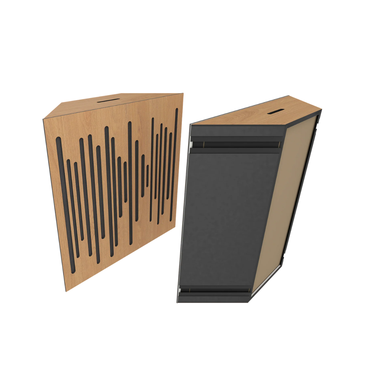 Natural Oak Vicoustic Super Bass Extreme Ultra Bass Trap Panel - Box of 2