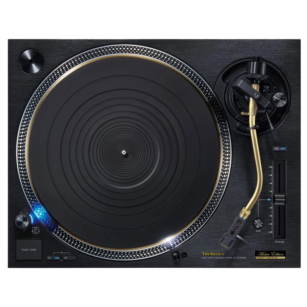 Technics SL-1210GME Master Edition Manual Direct Drive Turntable