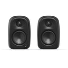 Kanto UKI Compact Desktop Speakers - Onyx pair - front view