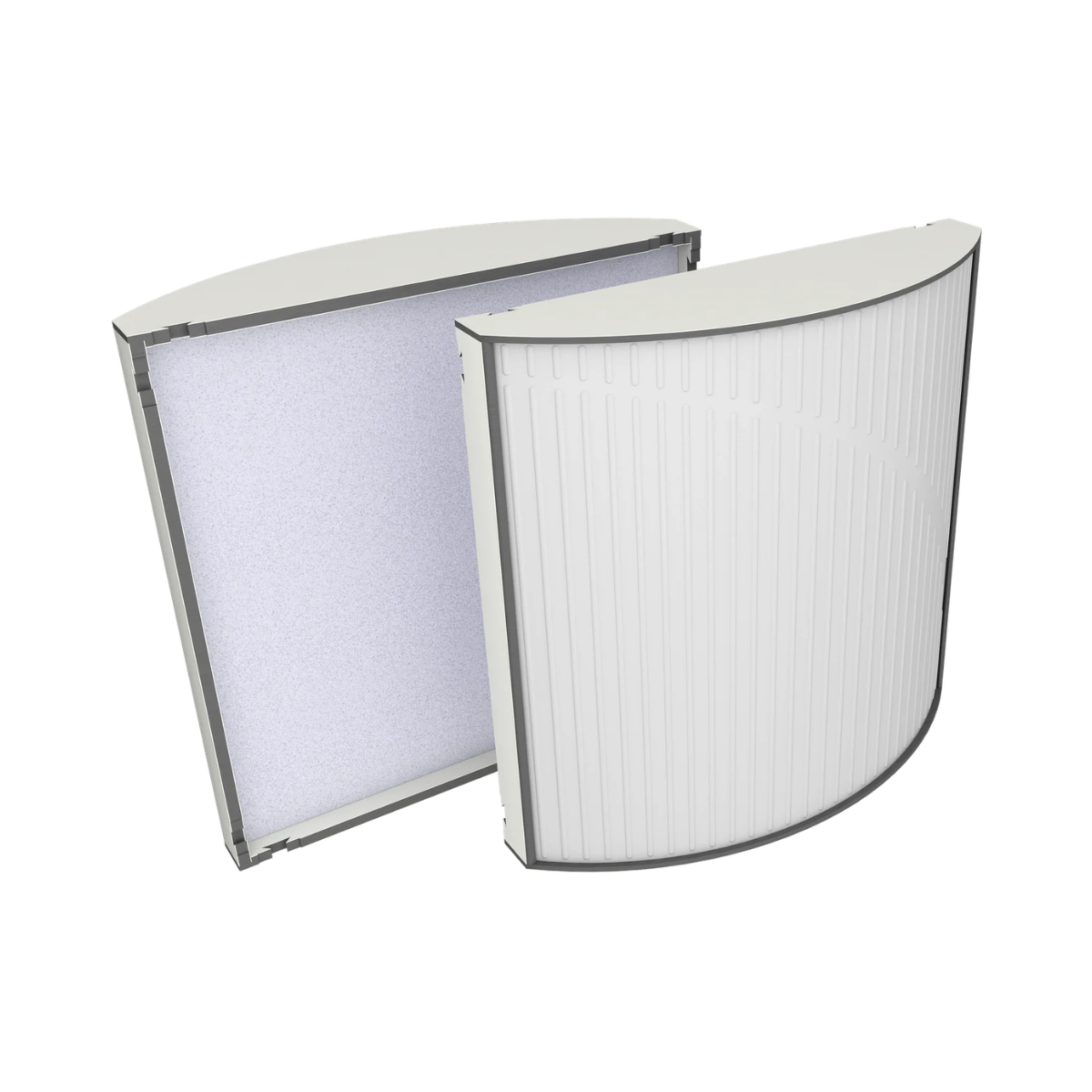 Vicoustic Cinema Round Ultra VMT - Box of 2 in White Matte Frame / Natural White VMT