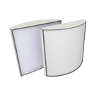 Vicoustic Cinema Round Ultra VMT - Box of 2 in White Matte Frame / Natural White VMT