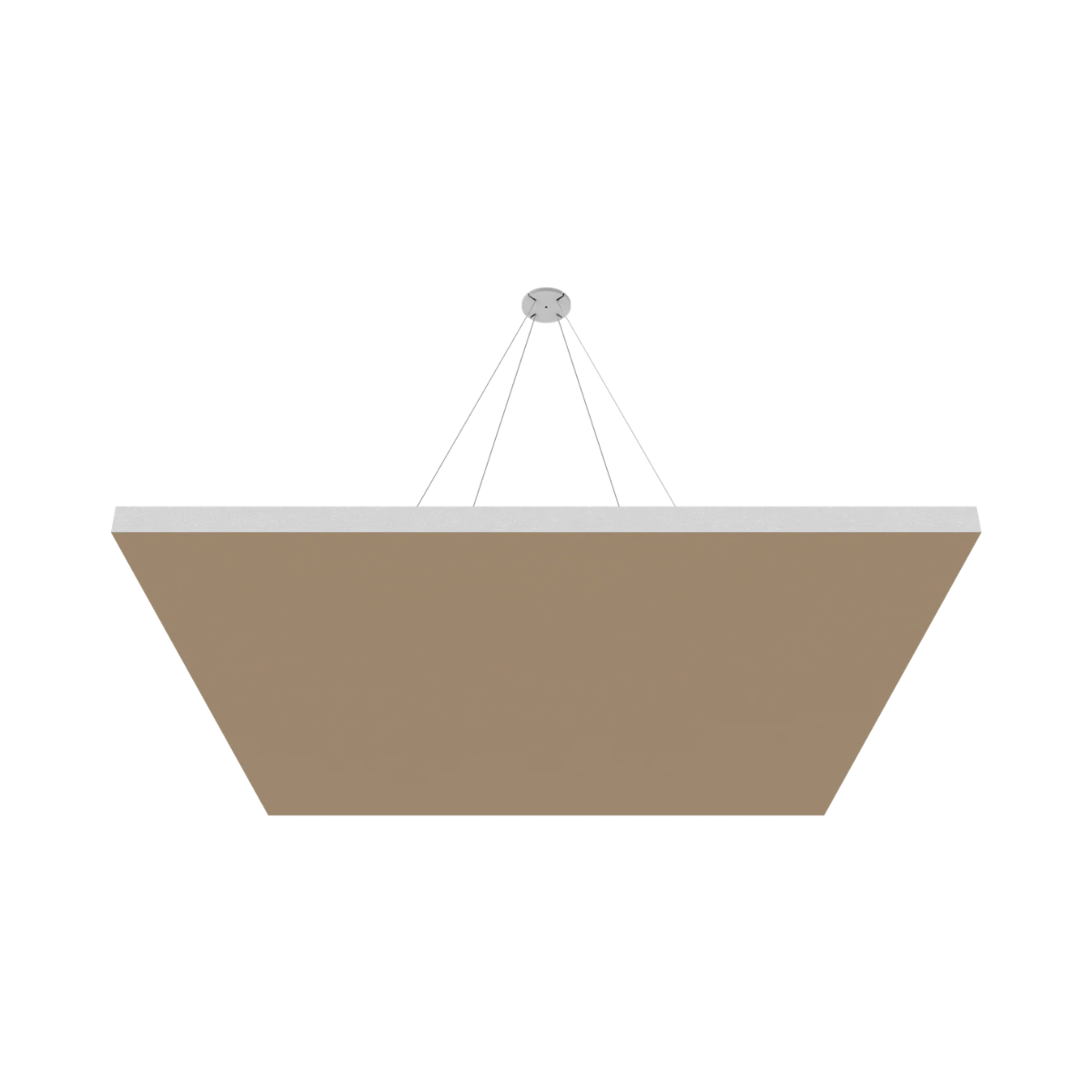 Vicoustic ViCloud VMT Flat Square Ceiling Suspension in Colors - Box of 4 in beige