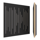 Vicoustic Wavewood Ultra Lite Absorption Panel in matte black