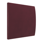 A square, curved-edge panel in a deep burgundy or maroon Vicoustic Cinema Round Premium Broadband Sound Absorber Acoustic Panel
