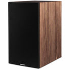 Paradigm Premier 220B V2 Bookshelf Speaker - Each walnut angled front view with grille