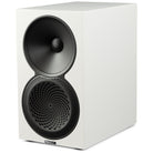 Paradigm Premier 120B V2 Bookshelf Speaker - Each satin white angled front view without grille