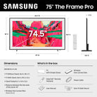 Samsung LS03FW Frame Pro - Whats in the box 75"