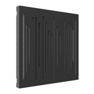 Matte Black Vicoustic Wavewood Diffuser Ultra MKII Panels - Box of 3