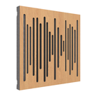 Natural Oak Vicoustic Wavewood Diffuser Ultra MKII Panels - Box of 3
