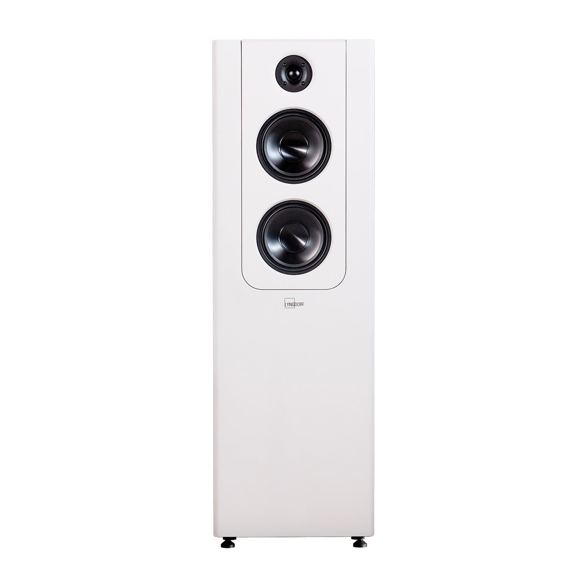 Lyngdorf FR-2 Speaker - White with white baffle and no grille