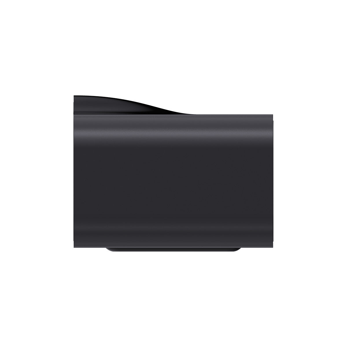 WiiM Bar 3.0.2 Soundbar with Dolby Atmos - Gloss Black - side view facing left