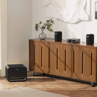 WiiM Sound Smart Speaker - black pair with Sub Pro - lifestyle image