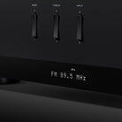 Yamaha R200A 2-Channel Hi-Fi Stereo Receiver with Bluetooth - Black - detail of front panel buttons and display