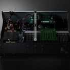 Yamaha R200A 2-Channel Hi-Fi Stereo Receiver with Bluetooth - Black - top down view of internal components