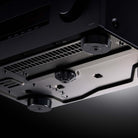 Yamaha RX300A 5.2-Channel AV Receiver - bottom view of unit feet and lower chassis