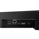 Yamaha True X Surround 90A Soundbar/Surround Sound System - close-up of rear inputs