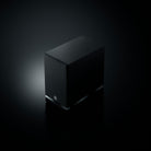 Yamaha True X Surround 90A Soundbar/Surround Sound System - subwoofer on black background