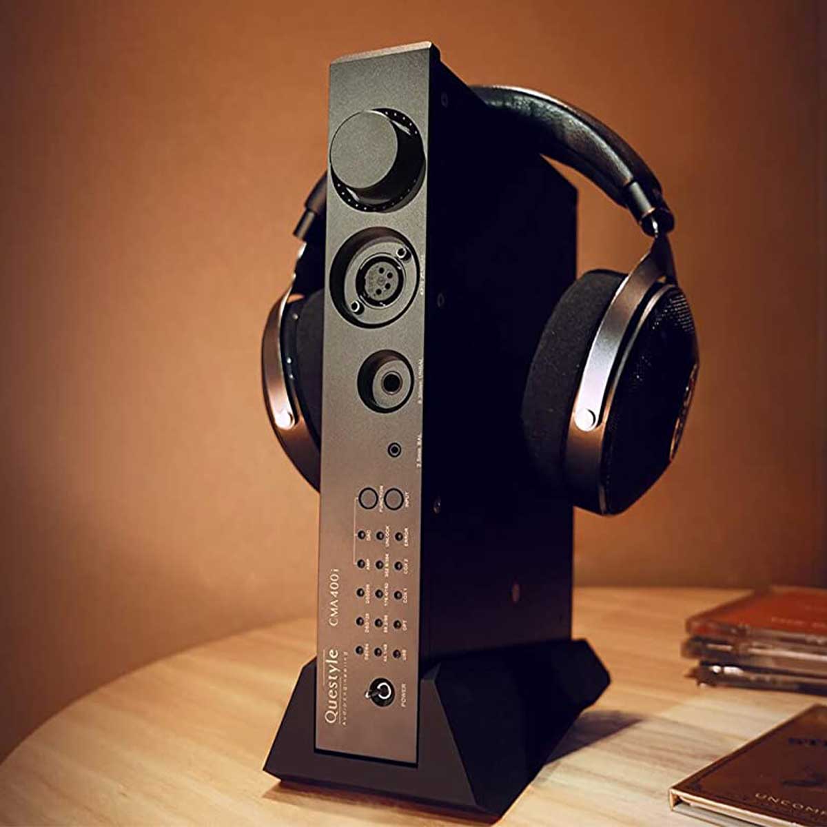Lifestyle image of Questyle CMA 400i DAC with Headphone Amp