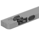 Sony BRAVIA Theater Bar 7 Soundbar front top and side view angled right graphic showing internal speakers detail of left side of unit