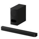 Sony BRAVIA Theater Bar 5 Soundbar with bar to front and subwoofer behind