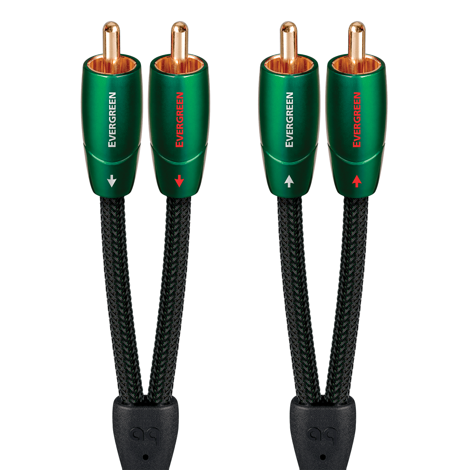 AudioQuest Evergreen Stereo Cable with 4 RCA Connectors - Thumbnail 2