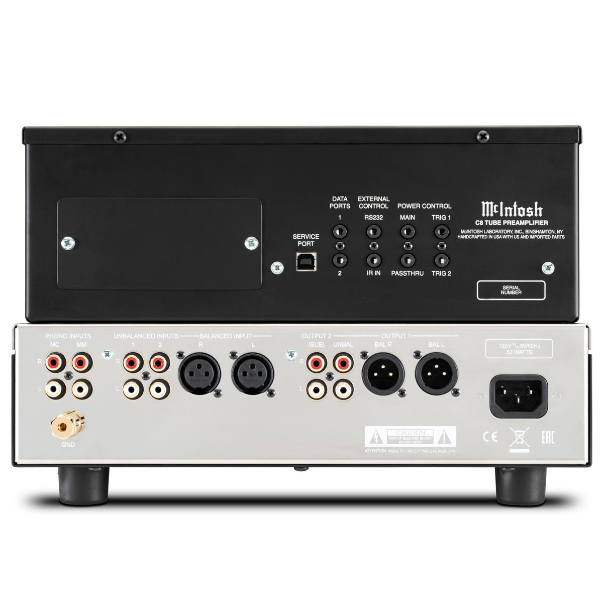 McIntosh C8 Vacuum Tube Preamplifier - Thumbnail 4