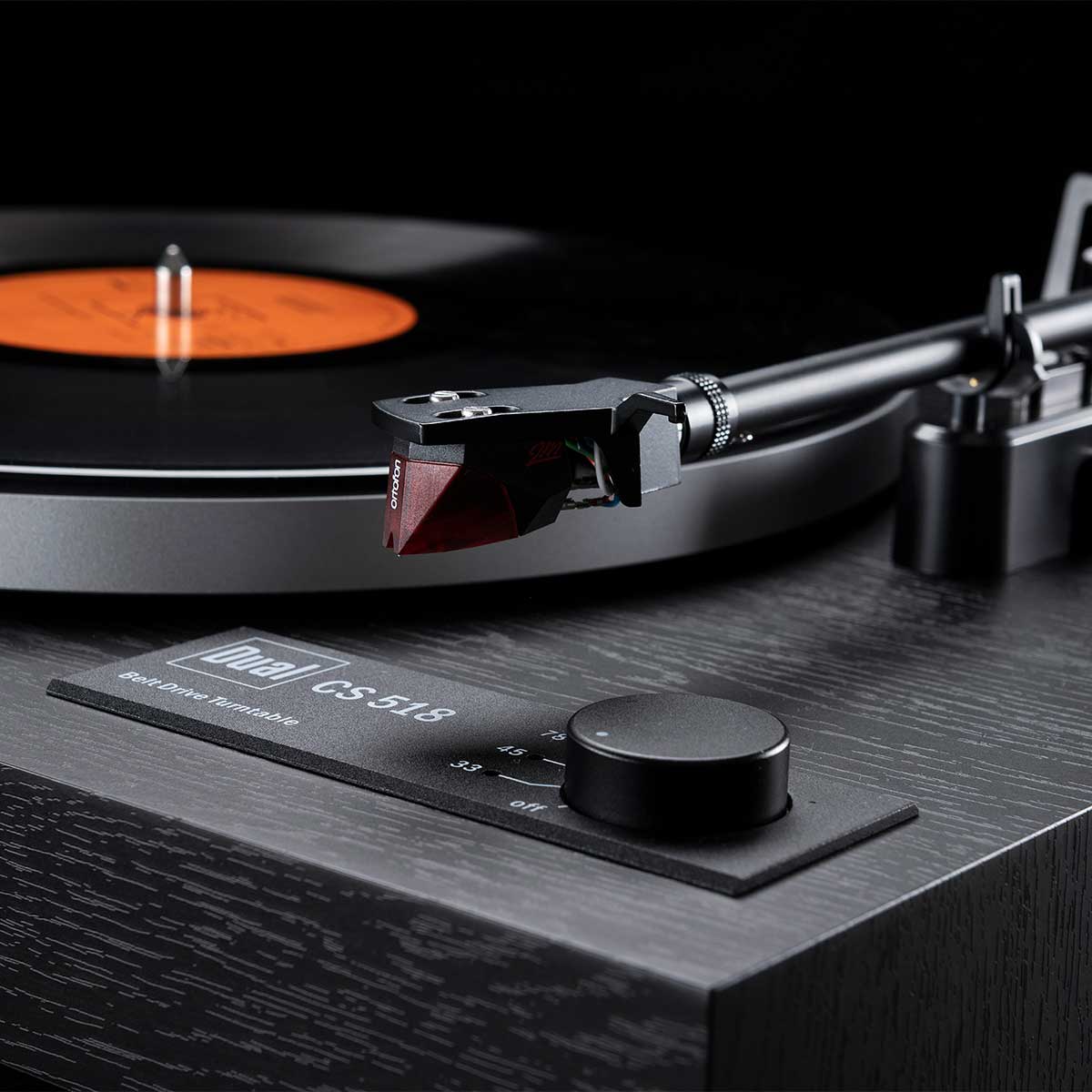Dual CS 518 Belt Drive Manual Turntable - Thumbnail 4