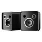 EverSolo SE100 Passive HiFi Bookshelf Speakers - Pair - front view angled left without grilles