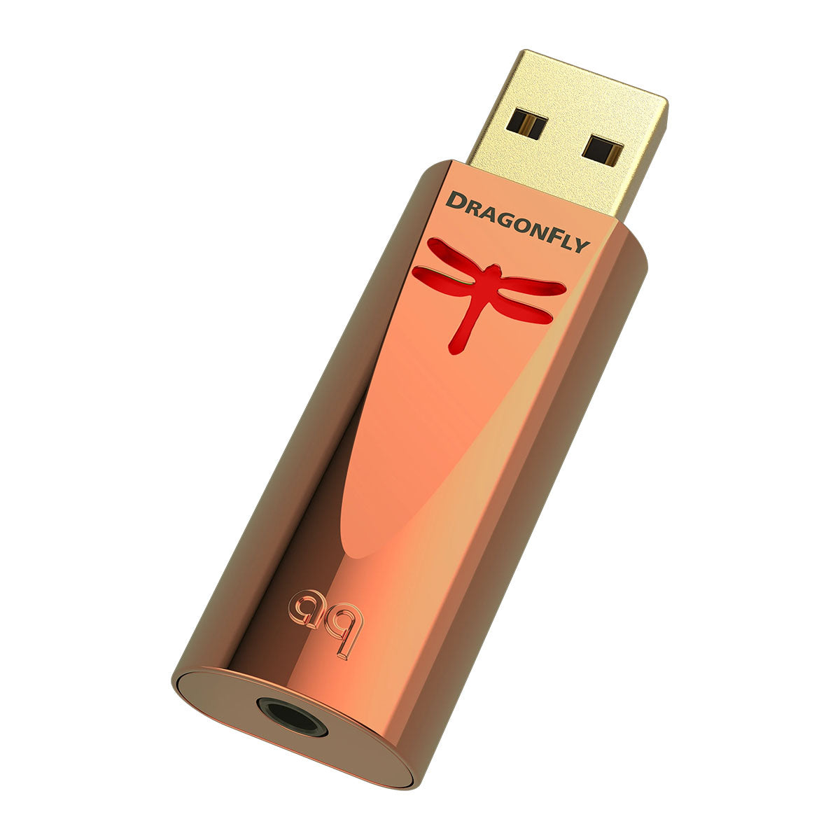 AudioQuest Dragonfly Copper USB DAC - DAC - angled front view