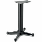 Focal Kanta Center Black Speaker Stand for Kanta Center Speakers - single stand angled side view