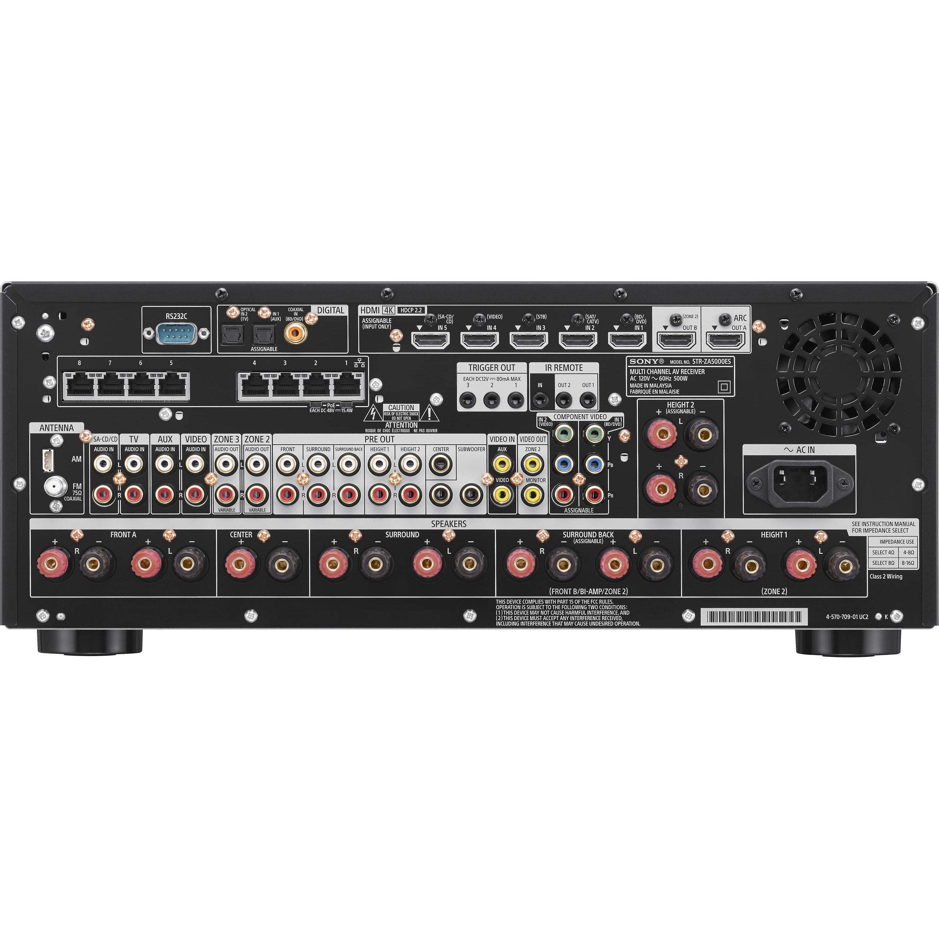 Sony STR-ZA5000ES - Thumbnail 3