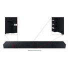 Samsung Q990C 11.1.4 ch. Wireless Dolby ATMOS Soundbar - components view