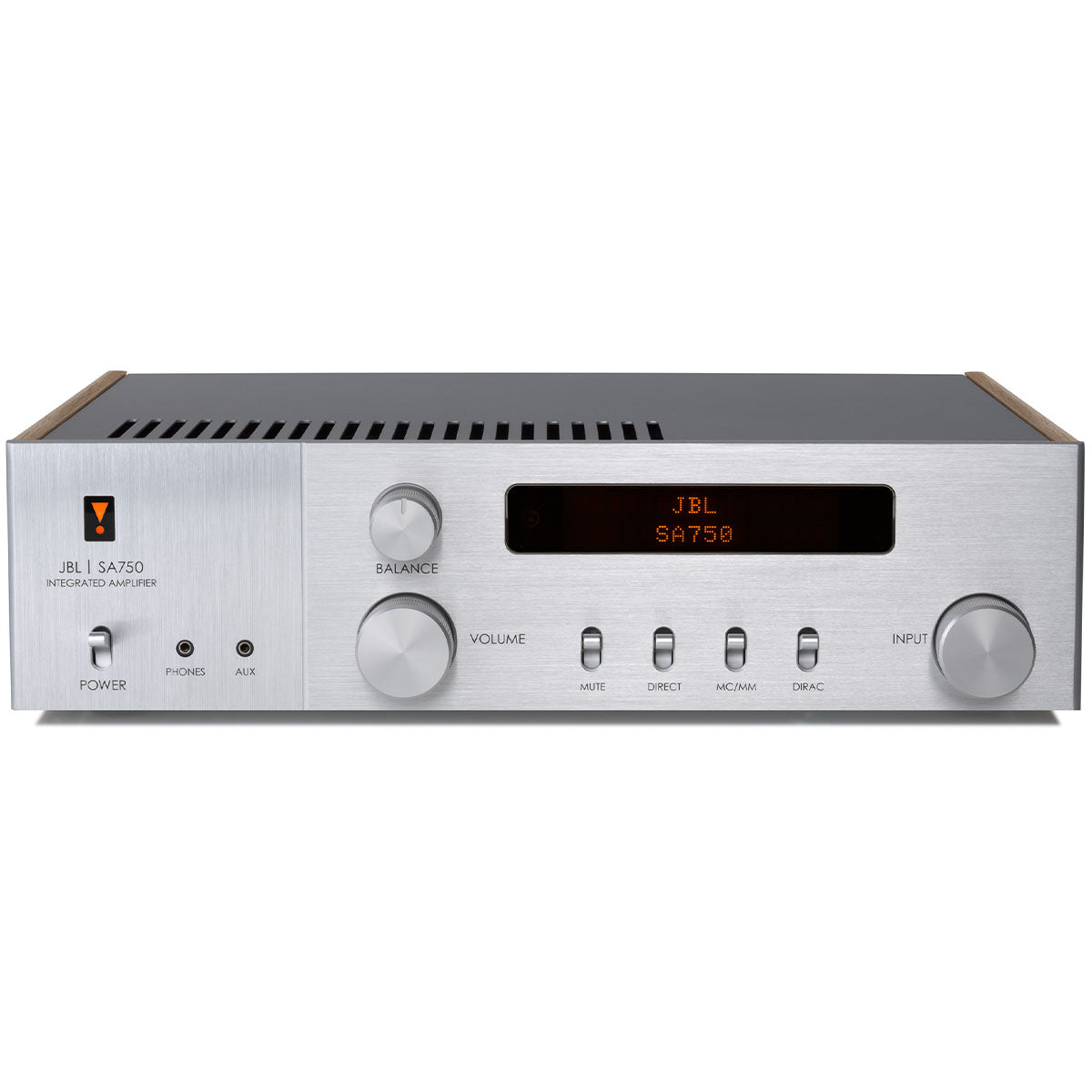 JBL SA750 Streaming Integrated Stereo Amplifier - Walnut – Audio