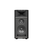 JBL Summit K2 3-Way Floorstanding Loudspeaker - single black speaker front view without grille