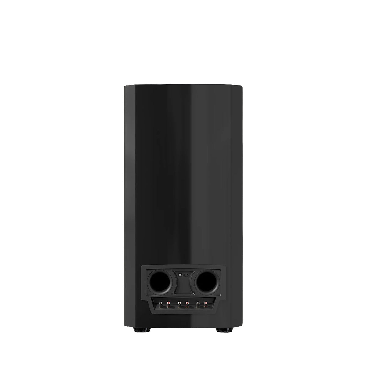JBL Summit K2 3-Way Floorstanding Loudspeaker - single black speaker rear view