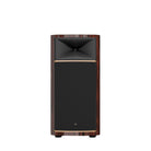 JBL Summit K2 3-Way Floorstanding Loudspeaker - single ebony speaker front view with grille