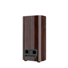 JBL Summit K2 3-Way Floorstanding Loudspeaker - single ebony speaker rear view angled left