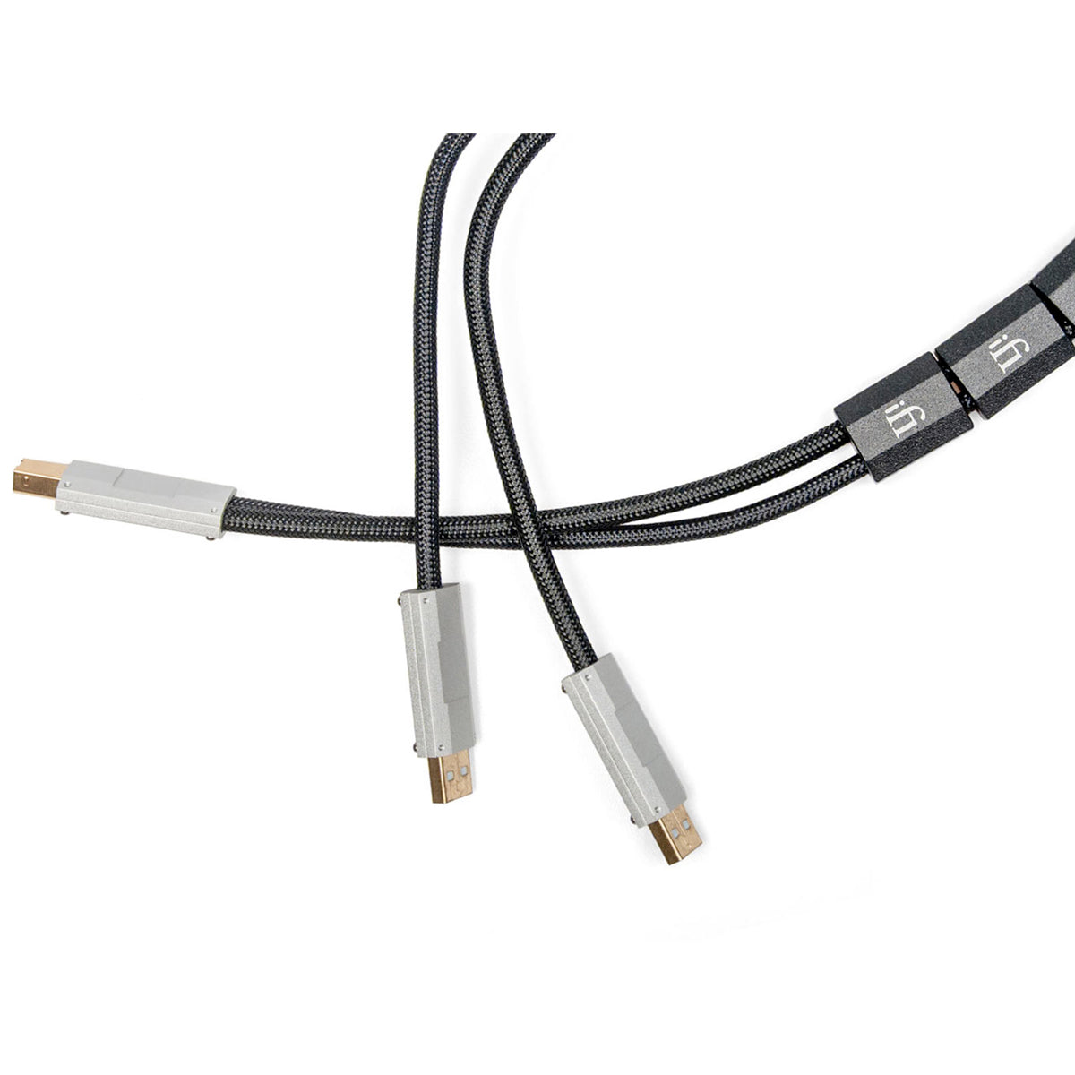 Gemini Dual Headed Audiophile USB Cable - 0.7m