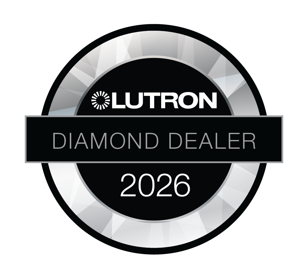 Lutron Diamond Dealer 2026 badge