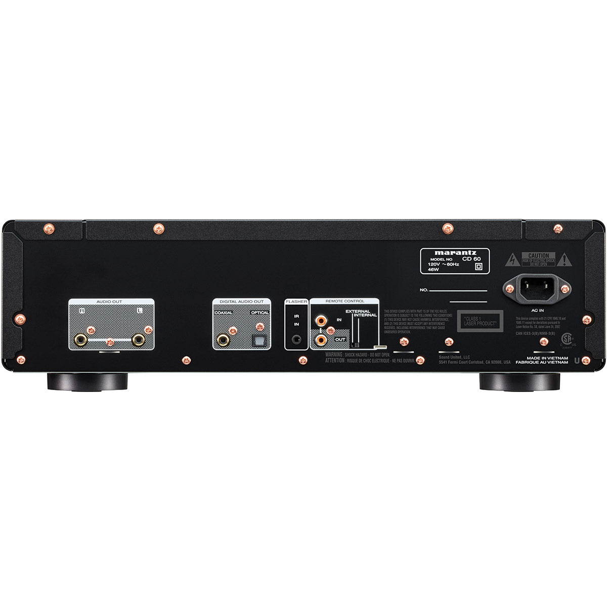 MARANTZ:CD60-BLK-BSA 2