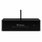 McIntosh MB20 Bluetooth Transceiver, black, front view with antenna