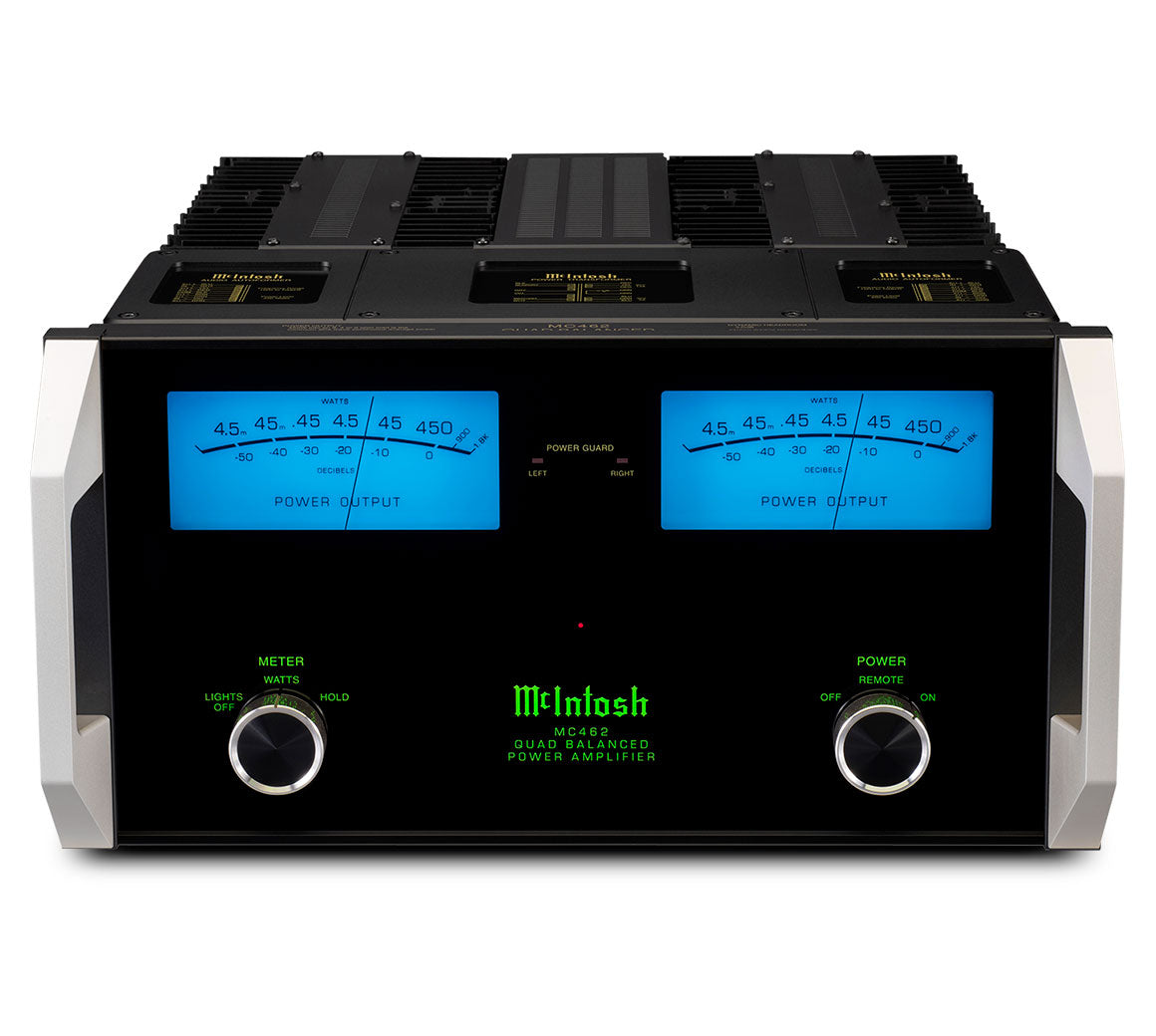 McIntosh MC462 2-Channel Solid State Amplifier – Audio Advice