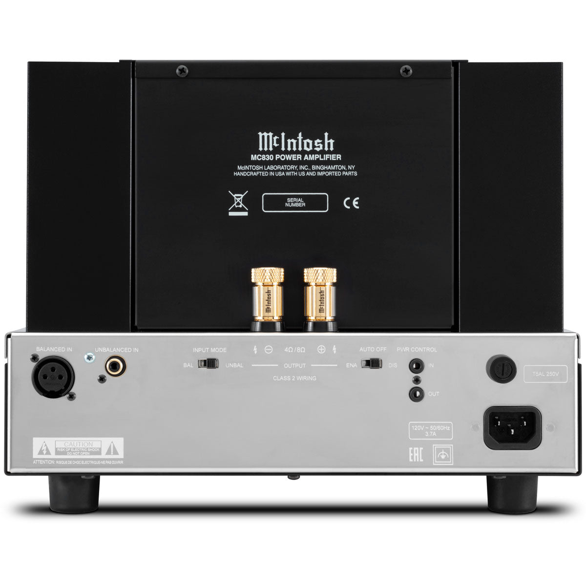 McIntosh MC830 Monoblock Solid State Amplifier - Thumbnail 5