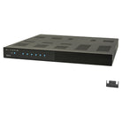 Anthem MDX-12 Multi-Channel Amplifier front view angled left with bracket