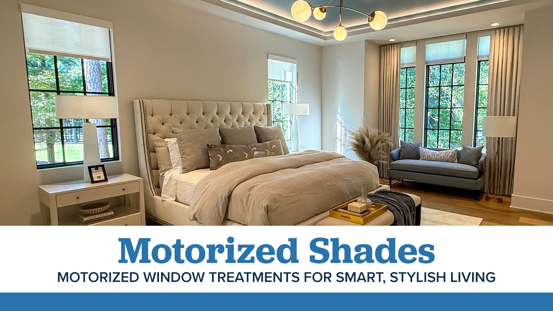 Motorized Shades: Motorized Window Treatments for Smart, Stylish LIving