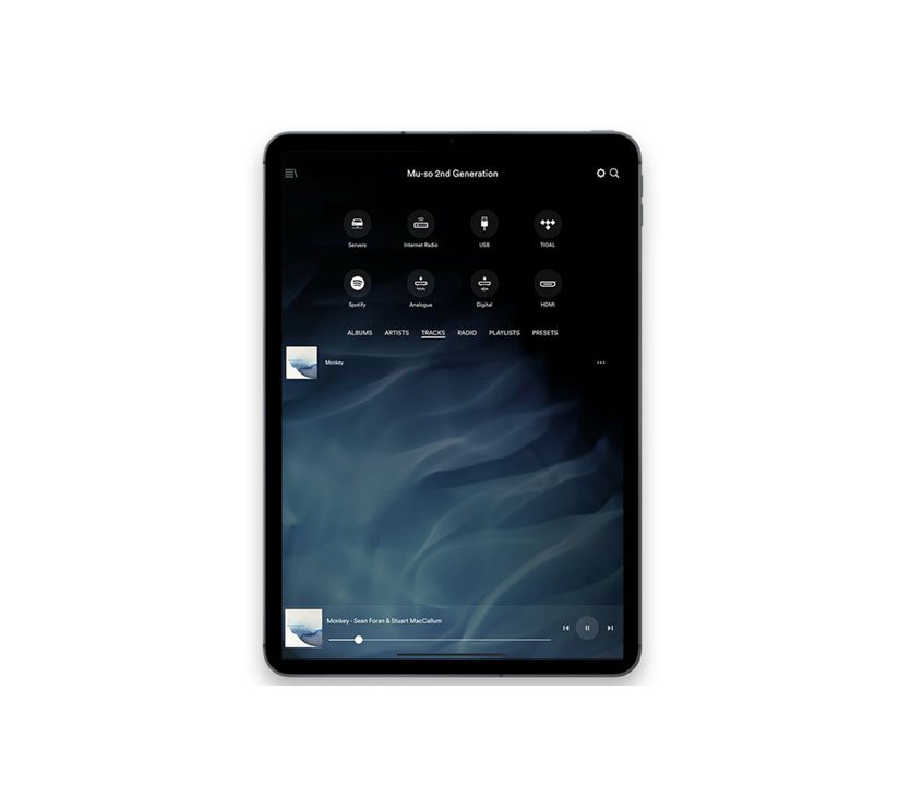 Includes Naim Control App
