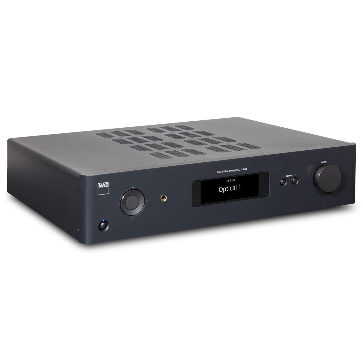NAD C 658 BluOS Network Player/DIRAC Preamp with Wi-Fi & Bluetooth DAC - Thumbnail 3
